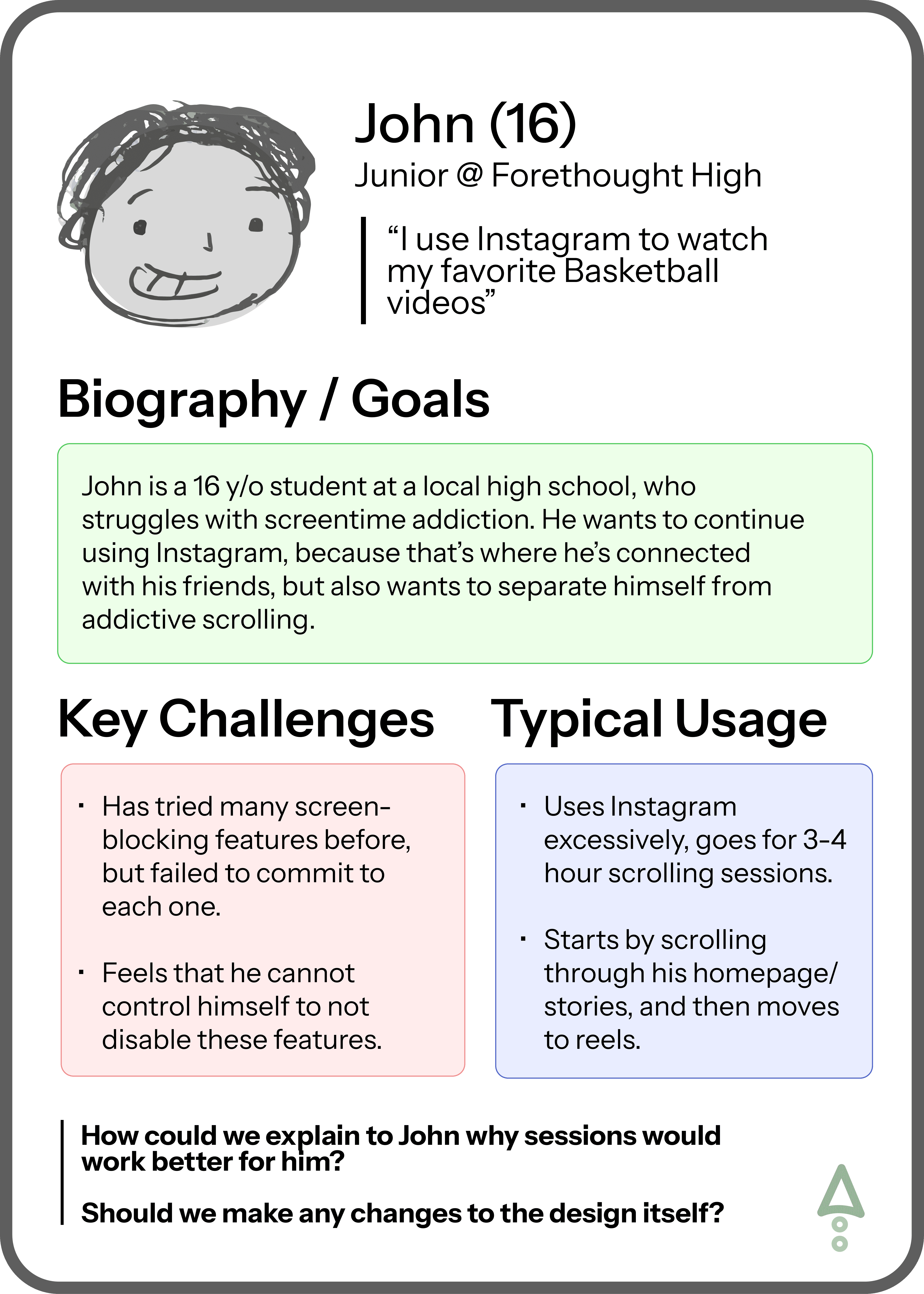 Instagram persona card 1 back