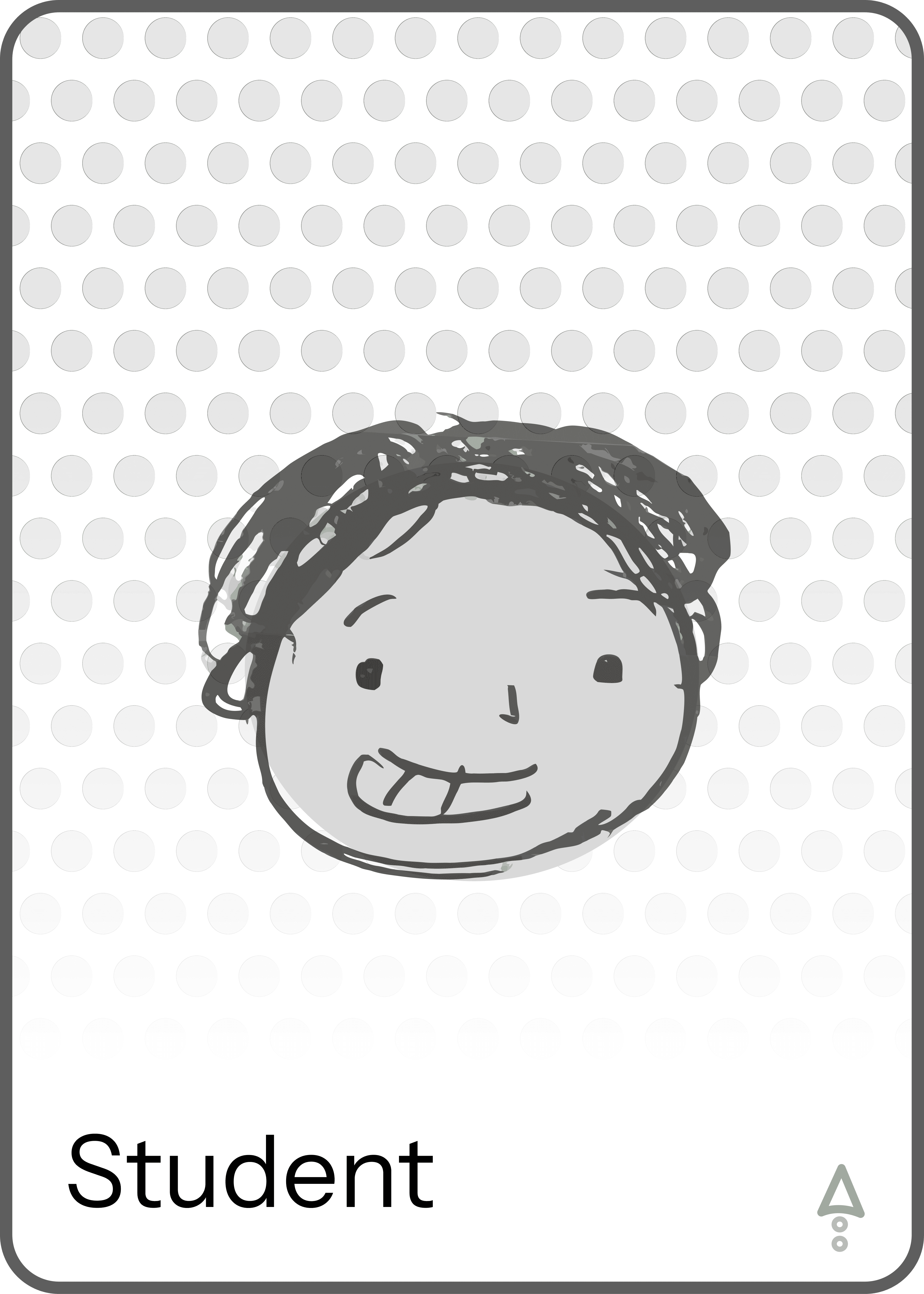 Instagram persona card 1 front